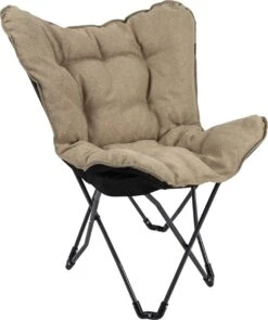 Bo-Camp - Urban Outdoor - Vlinderstoel - Grainger - M - Nika - Beige -Outdoor Kampeerwinkel 1005x1200 1