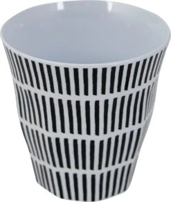 Bo-Camp Servies - Mix & Match - 16 Delig - Zwart/Wit -Outdoor Kampeerwinkel 1018x1200 3