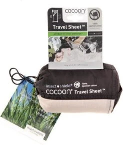 Cocoon TravelSheet - Lakenzak - Egyptisch Katoen - Beige -Outdoor Kampeerwinkel 1021x1200 5