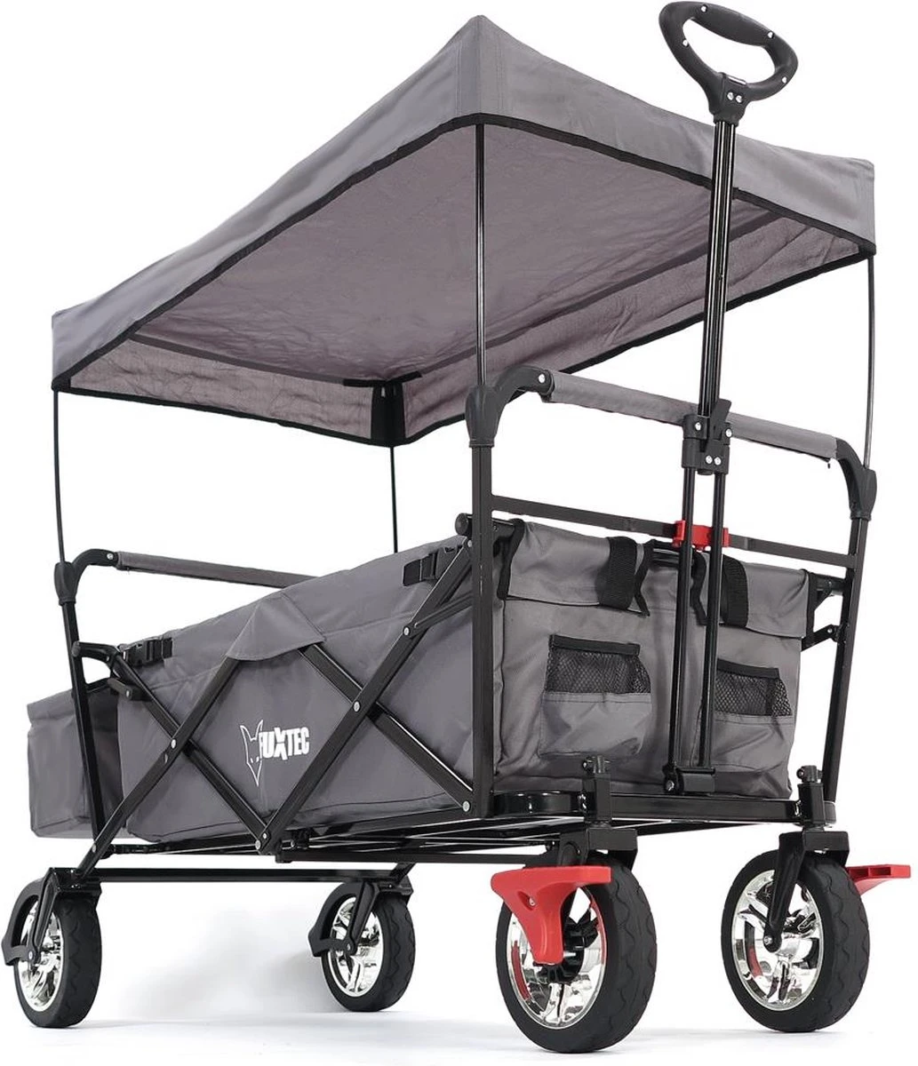 FUXTEC Bolderkar CT-500 - Grijs 4 FUXTEC Bolderkar CT-500 - Grijs - Afbeelding 2