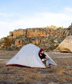 Cloud Up 3 Upgraded - Naturehike® - Tent 3 Persoons - Lichtgewicht Tent - Incl. Grondzeil - 20D 4000MM - Outdoor Kampeertent - Waterdicht - Hiking & Wandelen -Outdoor Kampeerwinkel 1040x1200