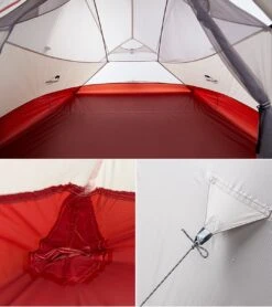 Cloud Up 3 Upgraded - Naturehike® - Tent 3 Persoons - Lichtgewicht Tent - Incl. Grondzeil - 20D 4000MM - Outdoor Kampeertent - Waterdicht - Hiking & Wandelen -Outdoor Kampeerwinkel 1068x1200
