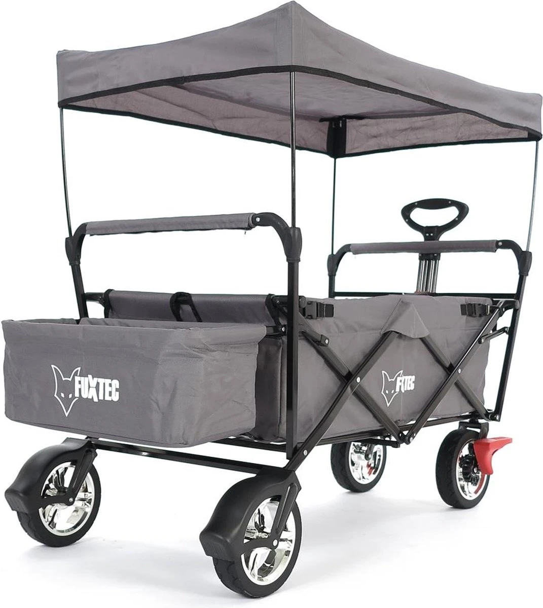 FUXTEC Bolderkar CT-500 - Grijs 6 FUXTEC Bolderkar CT-500 - Grijs - Afbeelding 4