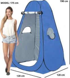 Dutch Mountains Pop-up Omkleedtent -190 X120cm Draagbare Douchetent - Prive-kamer - Multitent -Outdoor Kampeerwinkel 1082x1200 1
