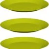 20x Stuks Ontbijt/diner Bordjes Hard Kunststof 26 Cm In Het Groen. Outdoor Servies Camping/picknick/verjaardag -Outdoor Kampeerwinkel 1082x1200 10