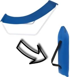 In Round Strandstoel Met Opbergtas – Opvouwbaar / Inklapbaar – Blauw – Campingstoel – Vouwstoel – Visstoel – Strand Stoel / Stoelen – Lichtgewicht Kampeerstoel – Beach Chair – Voor Volwassenen – Outdoor – Camping -Outdoor Kampeerwinkel 1101x1200