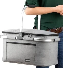 Bomoe Koeltas Picknickmand Opvouwbaar IceBreezer K47 - 47x27x26 Cm - 32 Liter- Perfect Voor Barbecues Of Boodschappen -Outdoor Kampeerwinkel 1101x1200 4