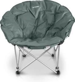 Navaris Klapstoel XXL - Campingstoel Met Opbergtas - Draagbare Stoel Voor Kamperen, Festivals En Vissen -Strandstoel - Inklapbaar - Grijs -Outdoor Kampeerwinkel 1110x1200 1