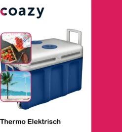 Koelbox Met Wielen Voor Auto & Camping Warm En Koud 40L - Frigobox Elektrisch 12v 230 Volt - MiniBar - Mini Koelkast | Verkoelt En Verwarmt | Eco-modus - Minibar - Mini Koelkast -Outdoor Kampeerwinkel 1111x1200
