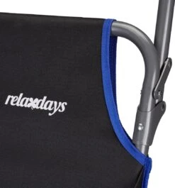 Relaxdays Strandkar Opvouwbaar - Strandstoel Met Zonnedak - Strand Stoel Op Wielen -Outdoor Kampeerwinkel 1119x1200