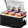 Bullet Kleine Koeltas Zwart/wit 20 Cm Voor 6/sixpack Blikjes - 3,5 Liter - Koelboxen/koeltassen - Lunchtrommel -Outdoor Kampeerwinkel 1123x1200 1