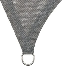 Livin' Outdoor Schaduwdoek Iseo HDPE - Driehoek - 3 X 2.5 X 2.5 Meter - Antraciet -Outdoor Kampeerwinkel 1131x1200 7