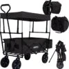 AREBOS Handwagen Vouwbare Dak Handwagen Vouwbare Trolley Uitrustingswagen Zwart 1 AREBOS Handwagen Vouwbare Dak Handwagen Vouwbare Trolley Uitrustingswagen Zwart -Outdoor Kampeerwinkel 1139x1200 2