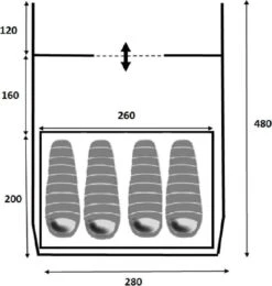 Redwood Zephyr 280 PO - Tent 4-persoons - Tunnel Tent - Grijs -Outdoor Kampeerwinkel 1140x1200