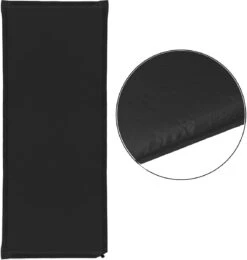 Springos Slaapmat | Zelfopblazend | 180 Cm | Inclusief Hoes | Zwart -Outdoor Kampeerwinkel 1141x1200