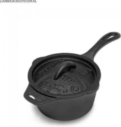 Petromax KR1 Gietijzeren Steelpan Met Deksel (1 Liter)