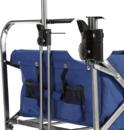 AREBOS Handkar | Transportwagen | Apparatuurwagen | Opvouwbaar | Blauw -Outdoor Kampeerwinkel 1150x1200 8