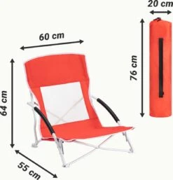 JEMIDI Lichtgewicht Inklapbare Draagbare Strandstoel - Opvouwbare Campingstoel Met Draagtas - Ademend En Comfortabel -Outdoor Kampeerwinkel 1153x1200