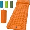 LVNRIDS Isomat, Zelfopblazend, Ultralicht, Luchtmatras, Camping, Zelfopblaasbaar, Opblaasbaar Matras, 3,9 Inch Dik, Met Voetperspomp En Kussen, Voor Camping, Reizen, Outdoor, Wandelen, Strand, Oranje -Outdoor Kampeerwinkel 1153x1200 7