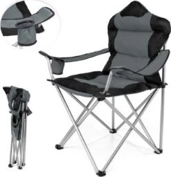 Sens Design Campingstoel - Kampeerstoel - Opvouwbaar - Grijs -Outdoor Kampeerwinkel 1160x1200 2
