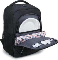 Koelrugtas - 23L - Wandelrugzak - Dagrugzak - Outdoor Rugzak - Dames & Heren - Zwart -Outdoor Kampeerwinkel 1160x1200 3