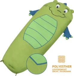 Dutch Mountains Kinderslaapzak Nijlpaard - 170 X 70cm Polyester - Zacht Lichtgewicht – Opberghoes -Outdoor Kampeerwinkel 1167x1200 4