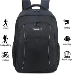 Koelrugtas - 23L - Wandelrugzak - Dagrugzak - Outdoor Rugzak - Dames & Heren - Zwart -Outdoor Kampeerwinkel 1179x1200 2