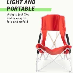 JEMIDI Lichtgewicht Inklapbare Draagbare Strandstoel - Opvouwbare Campingstoel Met Draagtas - Ademend En Comfortabel -Outdoor Kampeerwinkel 1184x1200