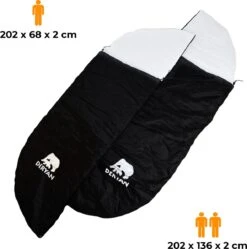 Deryan Cocoon Pop Up Tent - Slaapzak - Luchtbed - Luchtpomp - 4 Persoons - Zilver -Outdoor Kampeerwinkel 1189x1200