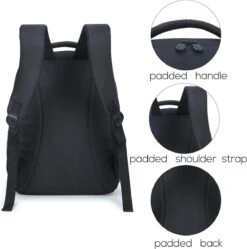 Koelrugtas - 23L - Wandelrugzak - Dagrugzak - Outdoor Rugzak - Dames & Heren - Zwart -Outdoor Kampeerwinkel 1189x1200 4