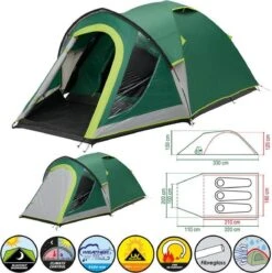 Coleman Kobuk Valley 3 Plus Koepeltent - Verduisterend - 3-Persoons -Outdoor Kampeerwinkel 1193x1200 1