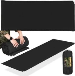 Springos Slaapmat | Zelfopblazend | 180 Cm | Inclusief Hoes | Zwart -Outdoor Kampeerwinkel 1193x1200 2
