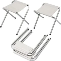 Inklapbare, In Hoogte Verstelbare Campingtafel 120x60x70cm Incl. 4 Inklapbare Krukken Campingtafel S -Outdoor Kampeerwinkel 1194x1200 1