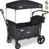 FableKids LEO X2 Lite Opvouwbare Handkar Met Dak Onyx Zwart -Outdoor Kampeerwinkel 1194x1200 5