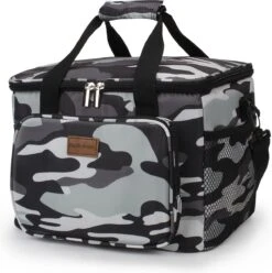 Packaway 4 Laags Geïsoleerde Koeltas - Lunchtas 15 Liter - Camouflage Grijs -Outdoor Kampeerwinkel 1195x1200 3