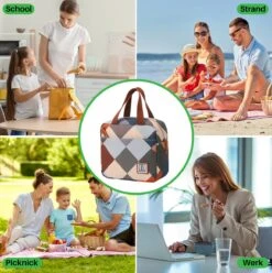 Brisby 4 Laags Geïsoleerde Koeltas - Lunchtas 4 Liter - Blok -Outdoor Kampeerwinkel 1197x1200 30