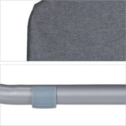 Relaxdays Strandstoel Opvouwbaar - Set Van 2 - Lage Campingstoel - Kampeerstoel Leuning - Grijs -Outdoor Kampeerwinkel 1198x1200 12