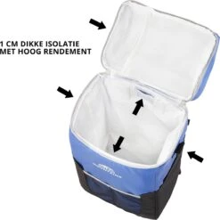 Dutch Mountains Koeltas Rugzak | Cooler Backpack 20 Liter | Picknicktas | Lunchtas | Koelrugzak | Strandtas | Blauw -Outdoor Kampeerwinkel 1198x1200 13