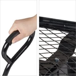 Relaxdays Bolderkar Tuin - Platte Tuinwagen - Luchtbanden - 200 Kg - Transportkar - Staal -Outdoor Kampeerwinkel 1198x1200 30