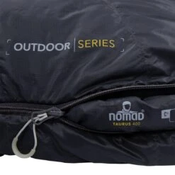 NOMAD® Taurus 400 Slaapzak | 210x80cm Grijs | Lichtgewicht & Kwalitatief | Slaapzak | Incl Hoes -Outdoor Kampeerwinkel 1199x1200 6