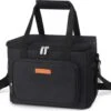 Lunchtas - Koeltas Voor Dames En Heren - Cool Bag - 4 Laags Geïsoleerde Koeltas - Kleine Cooler - Lunch Box - Lunchtas 15 Liter- Zwart -Outdoor Kampeerwinkel 1200x1015 3
