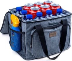 Packaway 4 Laags Geïsoleerde Koeltas - Lunchtas 15 Liter - Grijs -Outdoor Kampeerwinkel 1200x1015 4