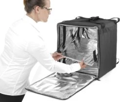 Hendi Pizza & Voedsel Bezorgrugtas Geïsoleerd - 41x41x(H)49cm -Outdoor Kampeerwinkel 1200x1020 4