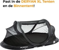 Deryan Cocoon Pop Up Tent - Luchtbed - Luchtpomp - 4 Persoons - Zilver -Outdoor Kampeerwinkel 1200x1021 1
