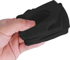 Kwmobile 1x Opvouwbare Houder Voor Flessen En Blikjes - Voor Koelkast En Voorraadkast - Siliconen Flessenhouder In Zwart - 31 X 9,5 X 1 Cm -Outdoor Kampeerwinkel 1200x1021 4