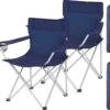 Set Van 2 Opvouwbare Campingstoelen, Klapstoelen Voor Buiten, Comfortabel, Met Armleuningen En Bekerhouders, Stabiel Frame, Draagvermogen 120 Kg - Blauw -Outdoor Kampeerwinkel 1200x1032 2