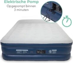 LifeGoods Luchtbed - 2 Persoons - Met Ingebouwde Pomp - Incl. Draagtas En Reparatiekit -Outdoor Kampeerwinkel 1200x1034 5