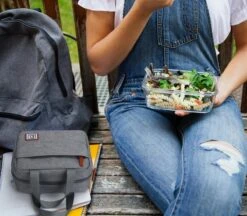 Brisby 4 Laags Geïsoleerde Koeltas - Lunchtas 4 Liter - Lichtgrijs -Outdoor Kampeerwinkel 1200x1051 6