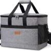 Lifewit Koeltas, 30 Liter, Groot, Opvouwbaar, Koelbox, Isolatietas, Picknicktas Voor Levensmiddelen, Grijs -Outdoor Kampeerwinkel 1200x1053 2