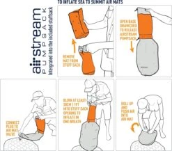 Sea To Summit UltraLight Insulated Regular Opblaasbare Slaapmat - 5cm - 480g - Oranje -Outdoor Kampeerwinkel 1200x1053